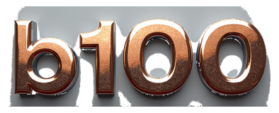 b100 logo